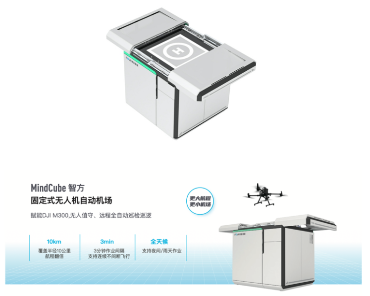 喜大普奔，球盟会(中国)智能推出适配DJI-M300无人机自动机场